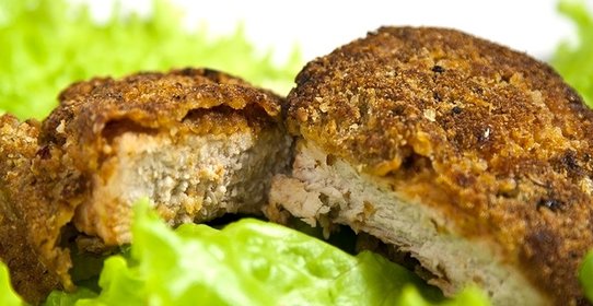 Мясо в панировке в духовке