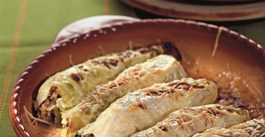 Капустные рулеты со шпротами