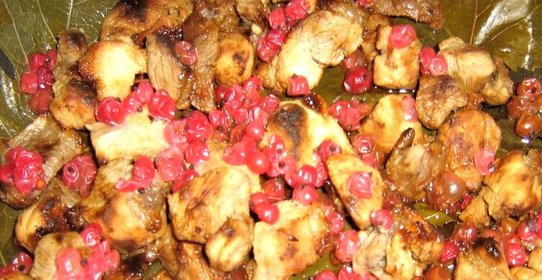 Свинина со смородиной