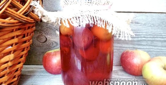 Компот из ранеток и слив на зиму