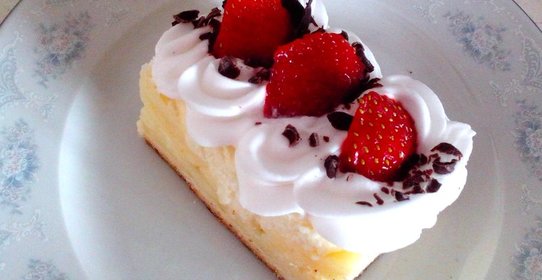 Нежный творожный пирог