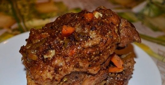 Буженина из говядины в мультиварке