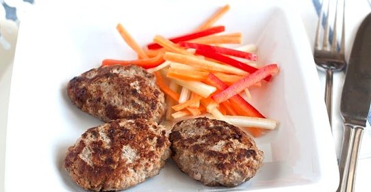 Диетические котлеты из говядины