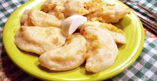 Вареники с картофелем