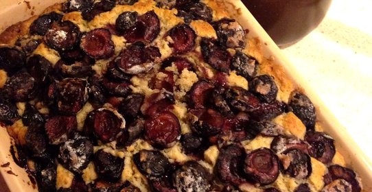 Венгерский черешневый пирог