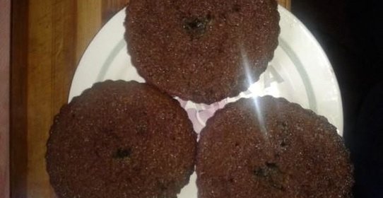 Пирог на чае в виде кексов