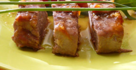 Телятина, жаренная под соусом