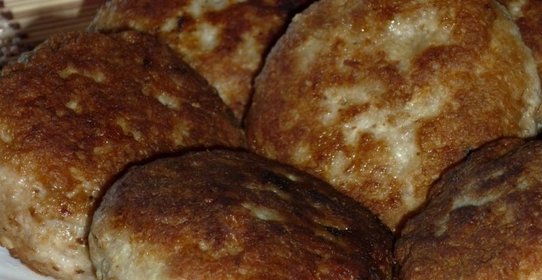 Куриные котлеты с манкой