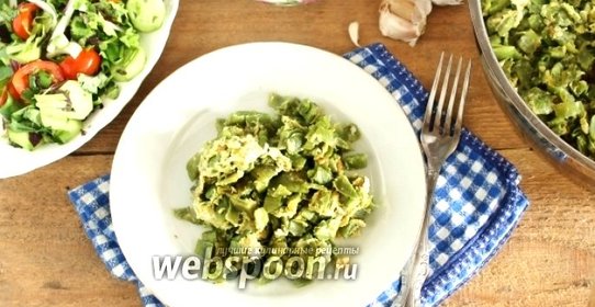 Яичница с фасолью по-кавказски