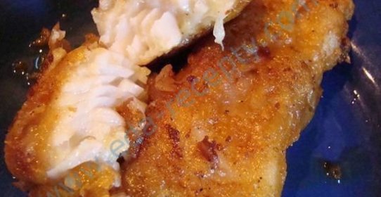 Рыба в пивно-горчичном кляре