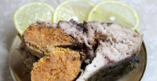 Сазан в духовке с майонезом