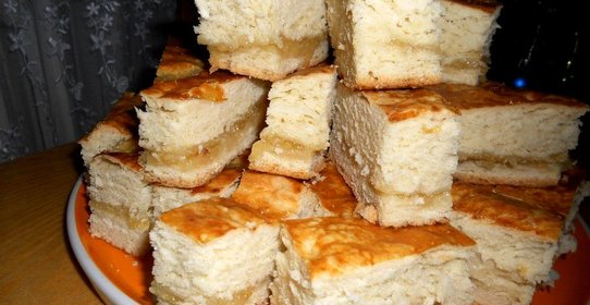 Пирог с лимонной начинкой