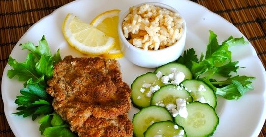 Отбивная по-милански