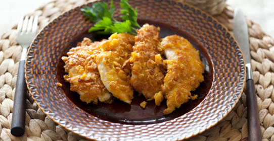 Куриное филе в панировке