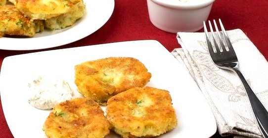 Биточки из пюре