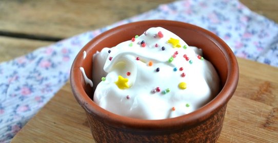 Белая глазурь для кулича