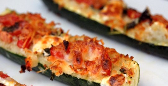 Кабачки, запеченные в духовке с сыром
