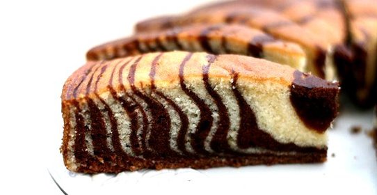 Пирог «Зебра»