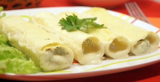 Трубочки с сыром