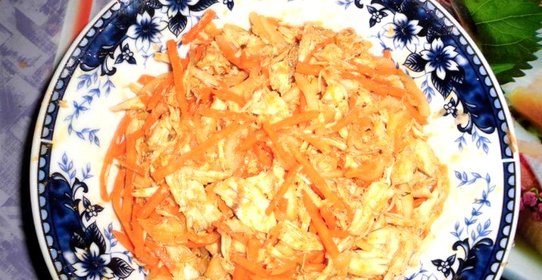 Хе из курицы по-корейски