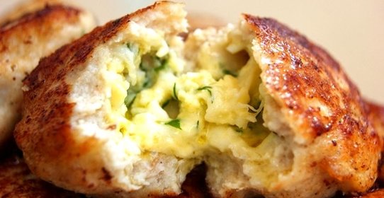 Котлеты с начинкой