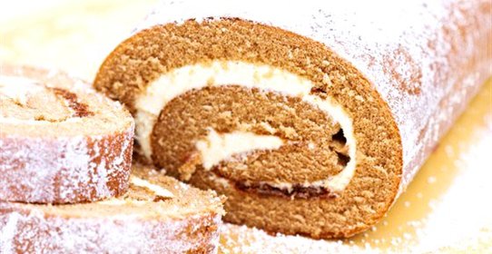 Рулет с марципаном