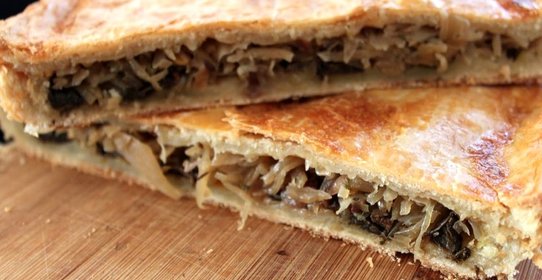 Пирог с капустой в мультиварке