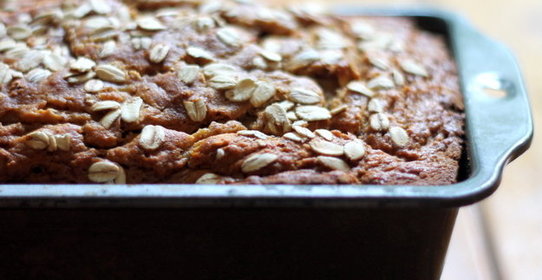 Овсяно-яблочный хлеб