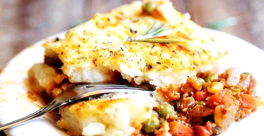 Пастуший пирог с говяжьим фаршем