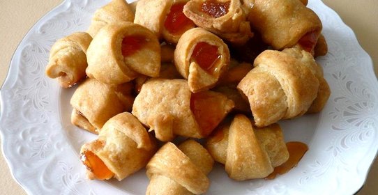 Постное печенье с мармеладом