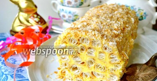 Слоёный рулет а-ля Наполеон