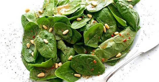 Салат из шпината