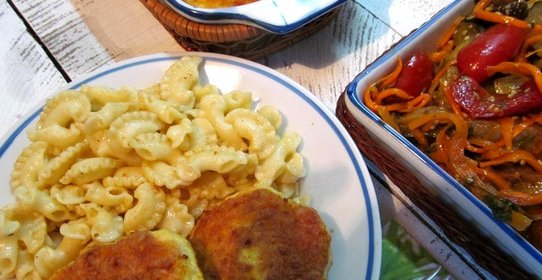 Куриные котлеты с морковью и сыром