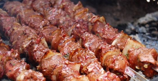 Шашлык из телятины диетический