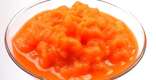 Морковное пюре
