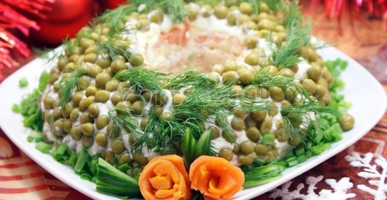 Салат «Новогоднее чудо»