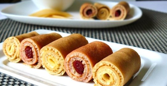 Рулетики из блинов