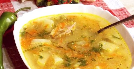 Суп рассольник