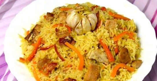 Плов из свинины в мультиварке