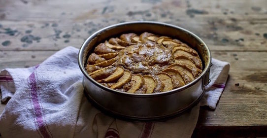 Итальянский яблочный пирог