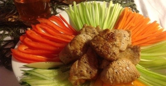Медальоны из свинины