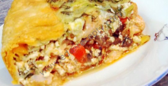Вкуснейший пирог с курицей