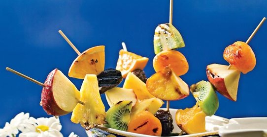Фруктовый шашлык
