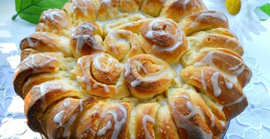 Пирог сдобный Праздничный