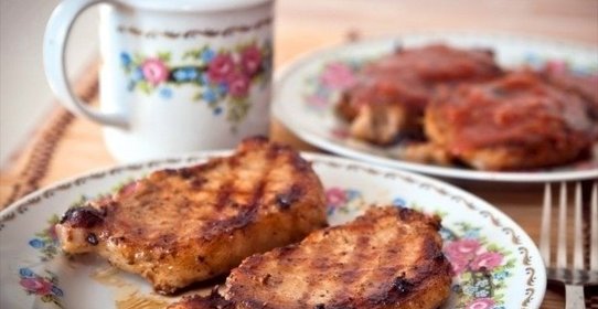 Свинина в сливовом соусе