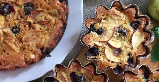 Очень фруктовый пирог