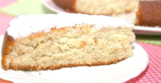 Пирог банановый