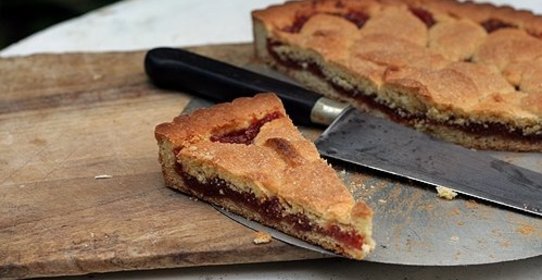 Пирог с повидлом