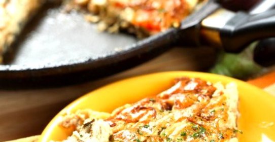 Баклажановый пирог по‑провански