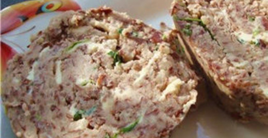 Рулет-паштет из фасоли